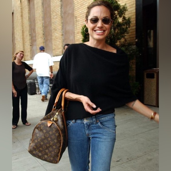 Louis Vuitton Speedy 30 Monogram Canvas Satchel Bag - Picture 3 of 16